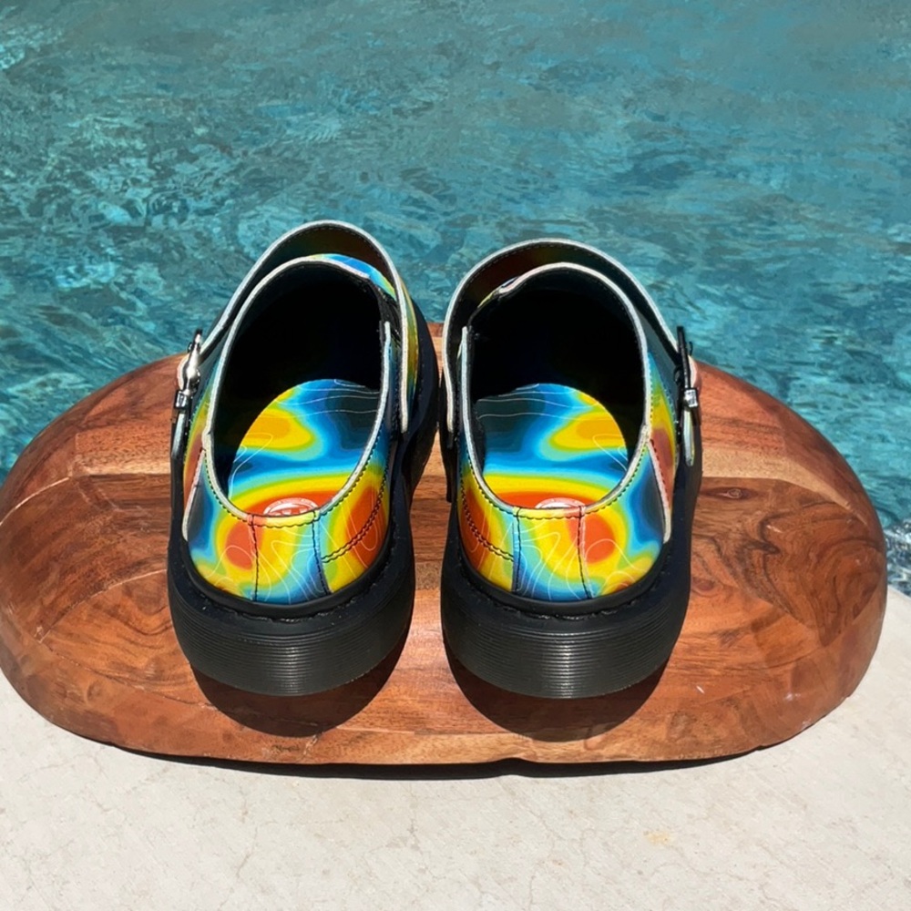 Dr. Martens Multicolor Mules - Size 9 - Picture 10 of 16